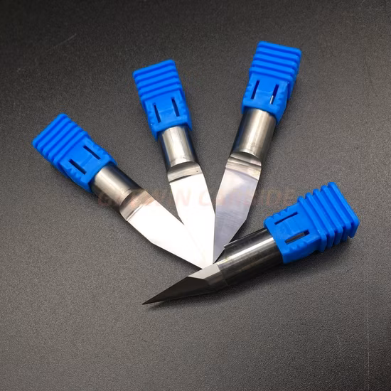 Gw Carbide-CNC Engraving Bits Cutter End Mill Cutter Flat Bottom Milling Cutting Tools