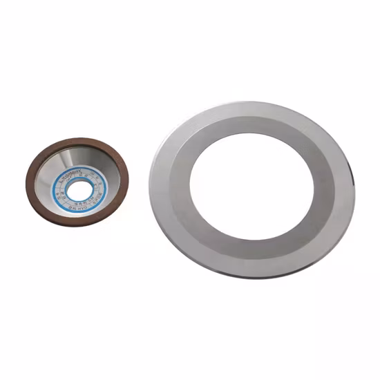 Lâminas redondas circulares de alta eficiência afiadas faca de corte lâminas de corte de papel na máquina de corte