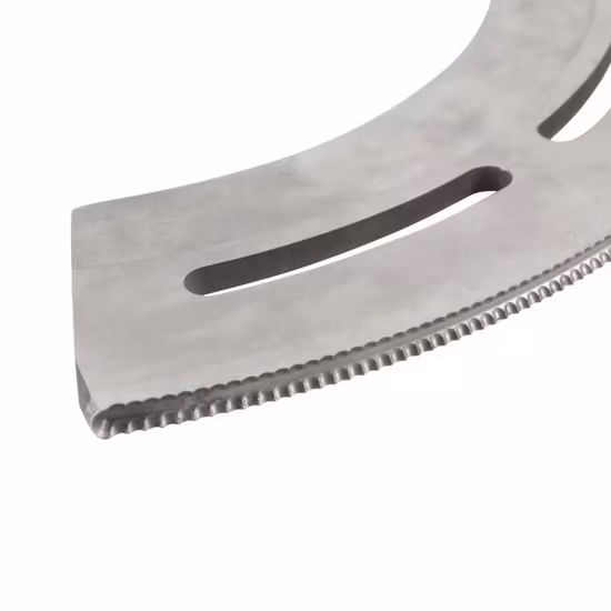 43*22*0,5 mm Aço carboneto de tungstênio Papel com três furos Folha de alumínio Lâmina de corte de filme